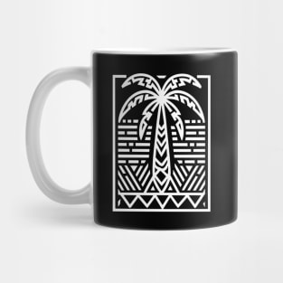 Palm Tree (White) Mug